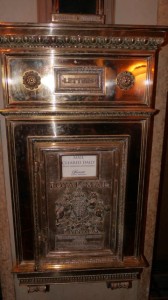 Banff Springs Hotel Canada Post Beautiful Brass Mailbox 