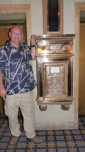 Banff Springs Hotel Canada Post Mailbox and Terry Whin-Yates